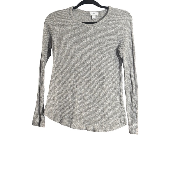 Old Navy Tops - Old Navy Heather Gray Long Sleeve Top